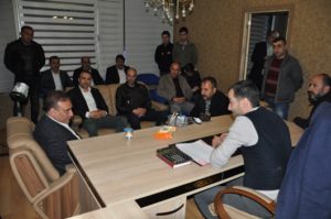 AK Parti Siirt Belediye Başkan adayı Ali İlbaş, seçim çalışmaları