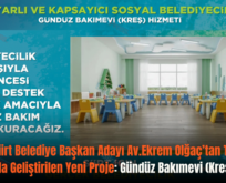 AK Parti Siirt Belediye Başkan Adayı Av.Ekrem Olğaç’tan Toplumsal Duyarlılıkla Geliştirilen Yeni Proje: Gündüz Bakımevi (Kreş) Hizmeti