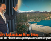 Siirt Belediye Başkan Adayı Ekrem Olğaç: ‘Siirt’imiz En Az 100 Yıl Suya Muhtaç Olmayacak Projeler Gerçekleştireceğiz’