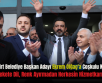 AK Parti Siirt Belediye Başkan Adayı Ekrem Olğaç’a Coşkulu Karşılama!.