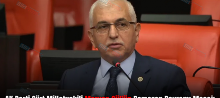 AK Parti Siirt Milletvekili Mervan Gül’ün Ramazan Bayramı Mesajı