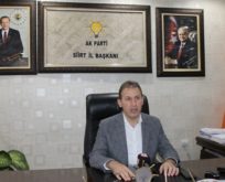 AK PARTİ SİİRT İL BAŞKANI ÇALAPKULU’NUN KURBAN BAYRAMI MESAJI