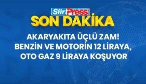 Akaryakıta Üçlü Zam! Benzin Ve Motorin 12 Liraya, Oto Gaz 9 Liraya Koşuyor