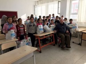 Siirt’te engelli ve ihtiyaç sahibi öğrenciler yararına yaptığı birbirinden anlamlı