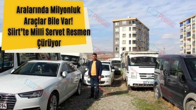 Aralarında Milyonluk Araçlar Bile Var! Siirt’te Milli Servet Resmen Çürüyor