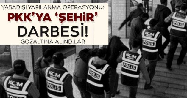 ARALARINDA SİİRT’İNDE BULUNDUĞU 6 İLDE PKK’NIN GENÇLİK YAPILANMASINA (DGH) OPERASYON: 24 GÖZALTI