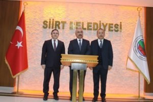 Bir dizi inceleme ve ziyaretlerde bulunmak üzere Siirt’e gelen İçişleri