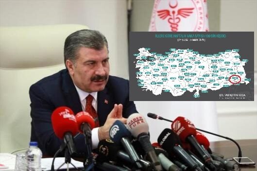 Sağlık Bakanı Koca, 27 Şubat-5 Mart haftasında illere göre 100