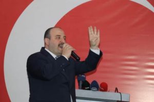 Çeşitli temaslarda bulunmak üzere Siirt’e gelen Sanayi ve Teknoloji Bakanı