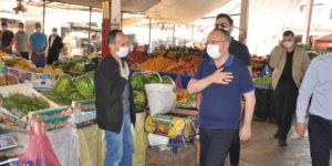 BAŞKAN ATİK, ALINAN TEDBİRLERİ DENETLEDİ