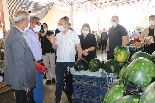 BAŞKAN ATİK, PAZAR ESNAFININ SU SORUNUNA SON NOKTAYI KOYDU