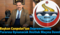 Başkan Canpolat’tan Depremzedeler Yararına Oynanacak Dostluk Maçına Davet