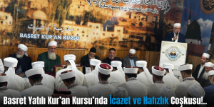 Basret Yatılı Kur’an Kursu’nda İcazet ve Hafızlık Coşkusu!..