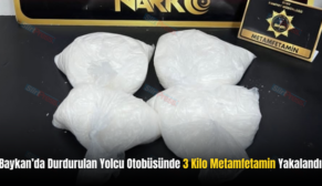 Baykan’da Durdurulan Yolcu Otobüsünde 3 Kilo Metamfetamin Yakalandı