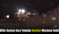 Bitlis-Baykan Kara Yolunda Heyelan Meydana Geldi