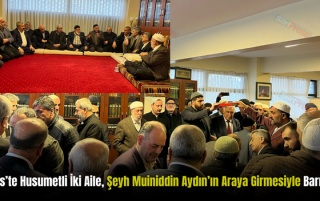Bitlis’te Husumetli İki Aile, Şeyh Muiniddin Aydın’ın Araya Girmesiyle Barıştı