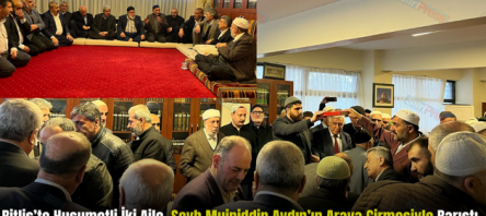 Bitlis’te Husumetli İki Aile, Şeyh Muiniddin Aydın’ın Araya Girmesiyle Barıştı