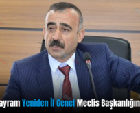 Cangir Bayram Yeniden İl Genel Meclis Başkanlığına Seçildi