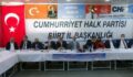 ‘CHP ESNAF VE EKONOMİ MASASI’ SİİRT’TE