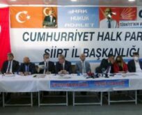 ‘CHP ESNAF VE EKONOMİ MASASI’ SİİRT’TE