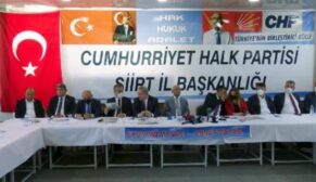 ‘CHP ESNAF VE EKONOMİ MASASI’ SİİRT’TE