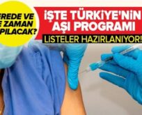 KORONAVİRÜSTE SON DURUM! TÜRKİYE’DE AŞILAMA PROGRAMI NASIL OLACAK?