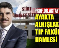 YASİN AKTAY’DAN AYAKTA ALKIŞLATAN TIP FAKÜLTESİ HAMLESİ