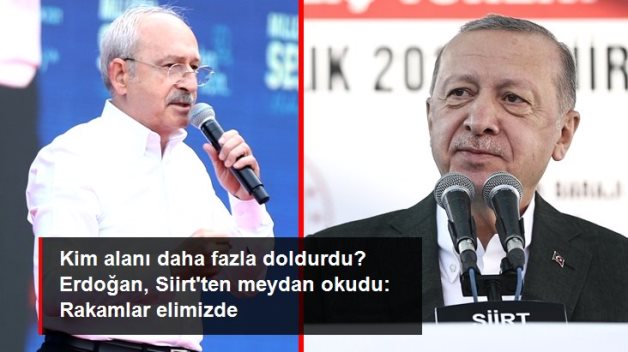 Cumhurbaşkanı Erdoğan’dan Kılıçdaroğlu’nun Mersin Mitingine Gönderme: Topladığın Kalabalık Ortada, Rakamlar Elimizde