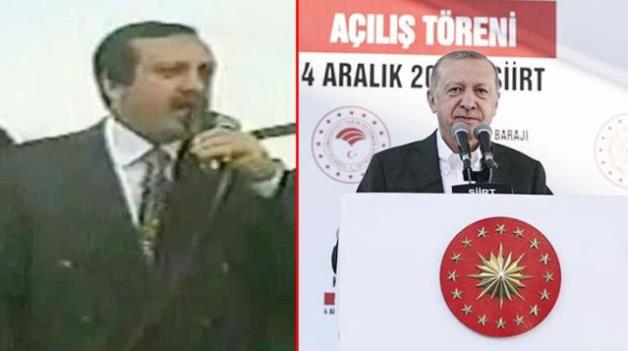 Cumhurbaşkanı Erdoğan, Hapse Girmesine Neden Olan Şiiri Tekrar Siirt’te Okudu