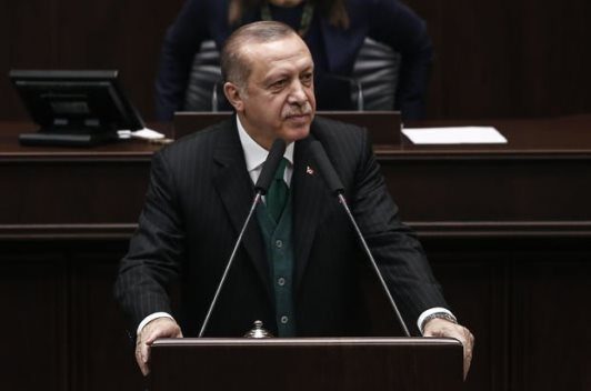 Ak Parti Genel Başkanı Cumhurbaşkanı Recep Tayyip Erdoğan, partisinin TBMM