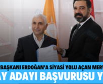 CUMHURBAŞKANI ERDOĞAN’A SİYASİ YOLU AÇAN MERVAN GÜL, ADAY ADAYI BAŞVURUSU YAPTI