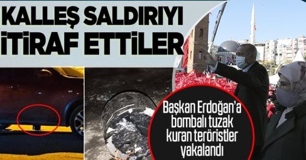 Cumhurbaşkanı Erdoğan’ın Siirt mitingindeki bombalı saldırı girişimine yönelik soruşturma kapsamında