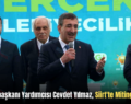 Cumhurbaşkanı Yardımcısı Cevdet Yılmaz, Siirt’te Mitinge Katıldı