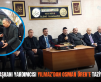 CUMHURBAŞKANI YARDIMCISI YILMAZ’DAN OSMAN ÖREN’E TAZİYE ZİYARETİ