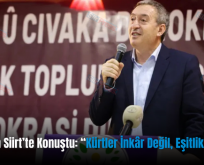 Bakırhan Siirt’te Konuştu: “Kürtler İnkâr Değil, Eşitlik İstiyor”