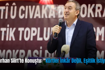 Bakırhan Siirt’te Konuştu: “Kürtler İnkâr Değil, Eşitlik İstiyor”