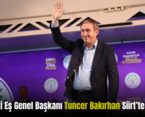 DEM Parti Eş Genel Başkanı Tuncer Bakırhan Siirt’te Konuştu