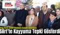 Dem Parti Genel Başkanı Tuncer Bakırhan Siirt’te Kayyuma Tepki Gösterdi