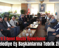 DEM Parti İl Genel Meclis Üyelerinden Siirt Belediye Eş Başkanlarına Tebrik Ziyareti