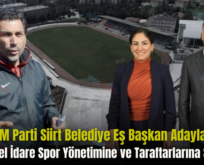 DEM Parti Siirt Belediye Eş Başkan Adayları, Siirt İl Özel İdare Spor Yönetimine ve Taraftarlarına Seslendi!