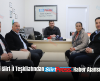 DEM Parti Siirt İl Teşkilatından SiirtPress Haber Ajansına Ziyaret