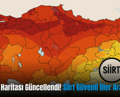 Deprem Haritası Güncellendi! Siirt Güvenli İller Arasında…