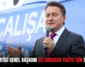 DEVA PARTİSİ GENEL BAŞKANI ALİ BABACAN TAZİYE İÇİN SİİRT’TE!.