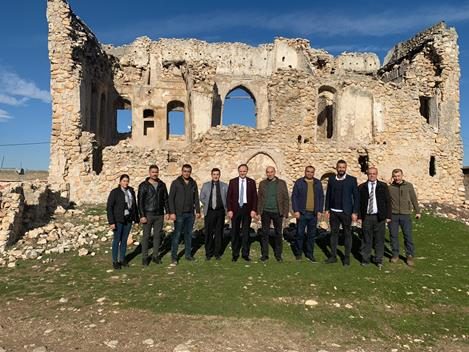 Dicle Kalkınma Ajansı (DİKA) Genel Sekreteri Yılmaz Altındağ, Kurtalan Kaymakamlığının