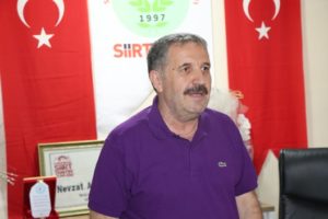 Siirt Vakfındaki bayramlaşma programında açıklamalarda bulunan Diyarbakır Siirtliler Derneği Başkanı