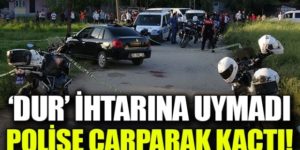 SİİRT’TE SÜRÜCÜNÜN ÇARPTIĞI POLİS MEMURU YARALANDI