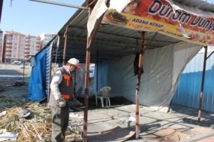 Siirt’te hijyen kurallarına uymayıp halk sağlığını tehdit ettikleri gerekçesiyle, Güres