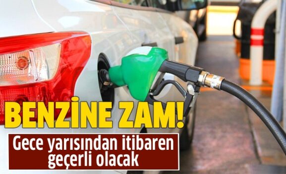 Dün 58 kuruş indirim yapılan benzine bugün de 44 kuruş