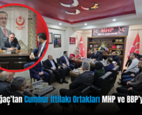 Ekrem Olğaç’tan Cumhur İttifakı Ortakları MHP ve BBP’ye Ziyaret