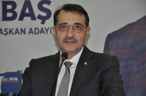 Enerji Bakanı Dönmez, Enerji ve Tabii Kaynaklar Bakanı Fatih Dönmez,